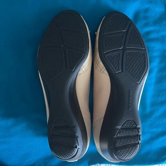 Size 7.5 Rockport open toe mini wedge shoes - Picture 4 of 7